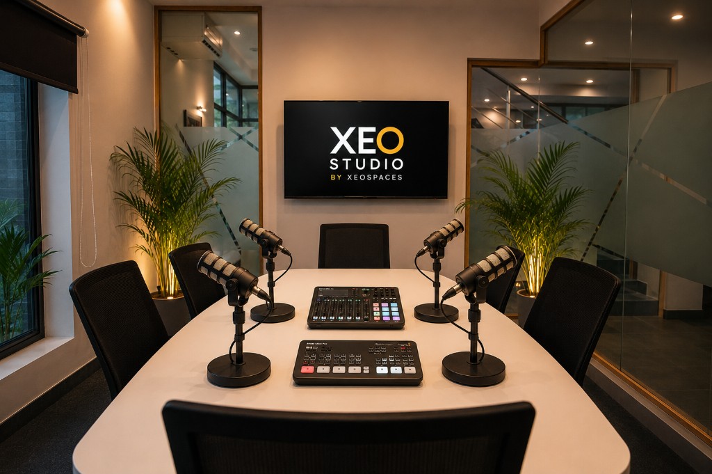 Podcast Recording at Xeospaces